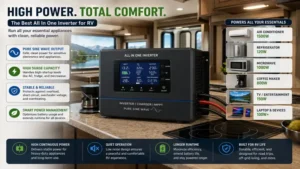 Best all in one inverter for rv powering kitchen appliances and essential electronics safely