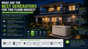 what are the best generators for two floor houses quiet generator supporting a peaceful and fully powered two-story home
