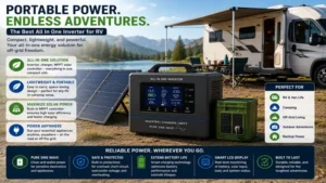 Best all in one inverter for rv portable power solution for camping and outdoor adventures