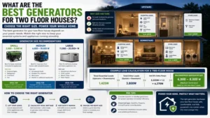 what are the best generators for two floor houses generator size guide for powering a two-story house efficiently