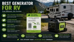Best generator for rv featuring fuel-efficient performance during long-distance travel